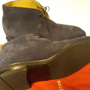 Blue Suede Bally Chukka Boots size 10